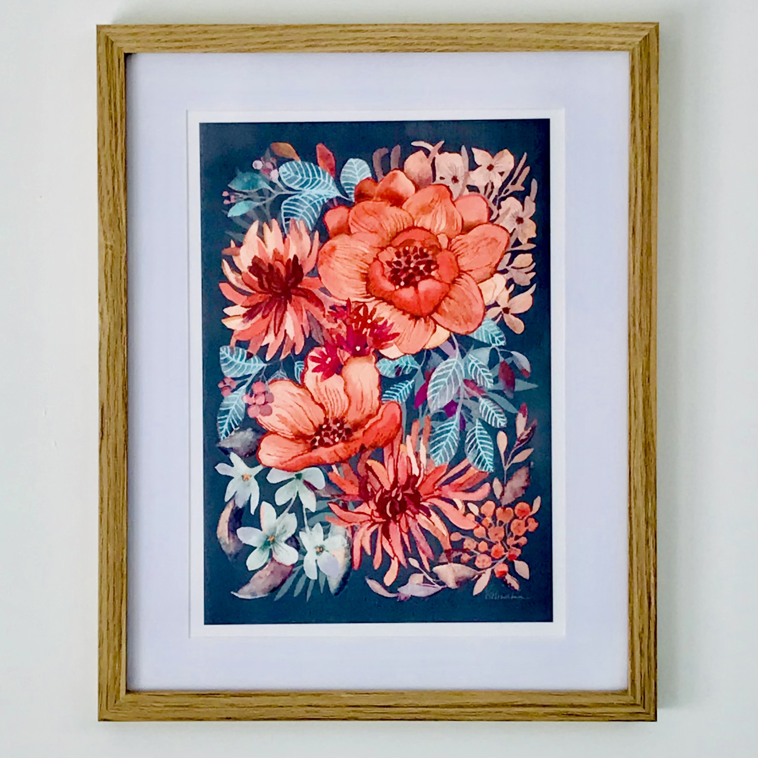 Victoria Hooper-Duckham Home 1 Camellias flower art print