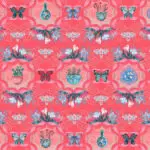 heritage inspired pattern with vibrant artwork