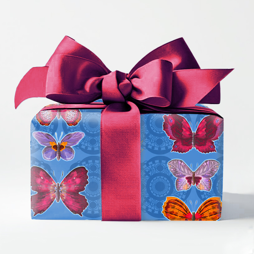 Butterfly paper blueVHD