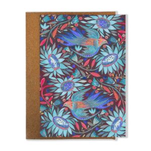 Radiant-Bird-Blue-Notecard-Front-GCVHD26